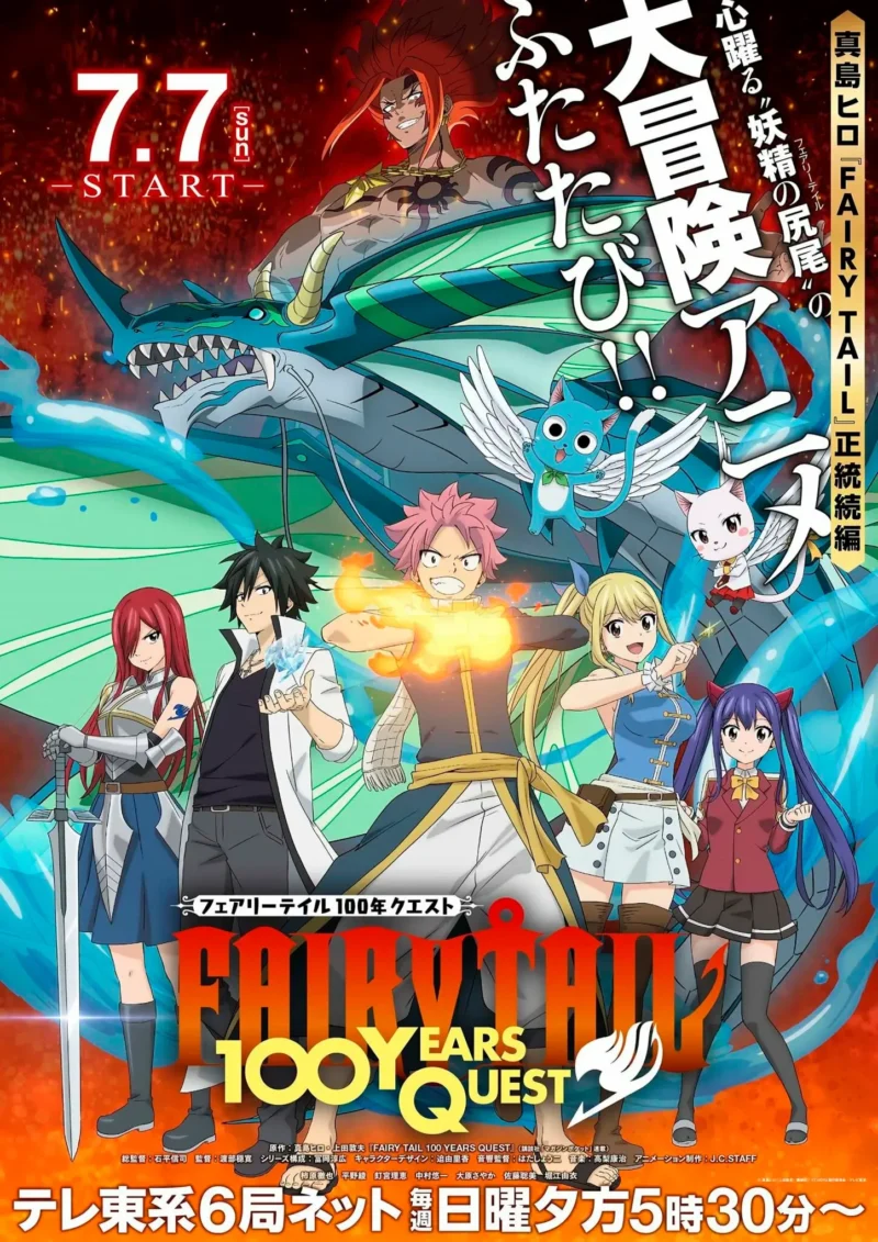 『FAIRY TAIL 100年クエスト』のメインビジュアル