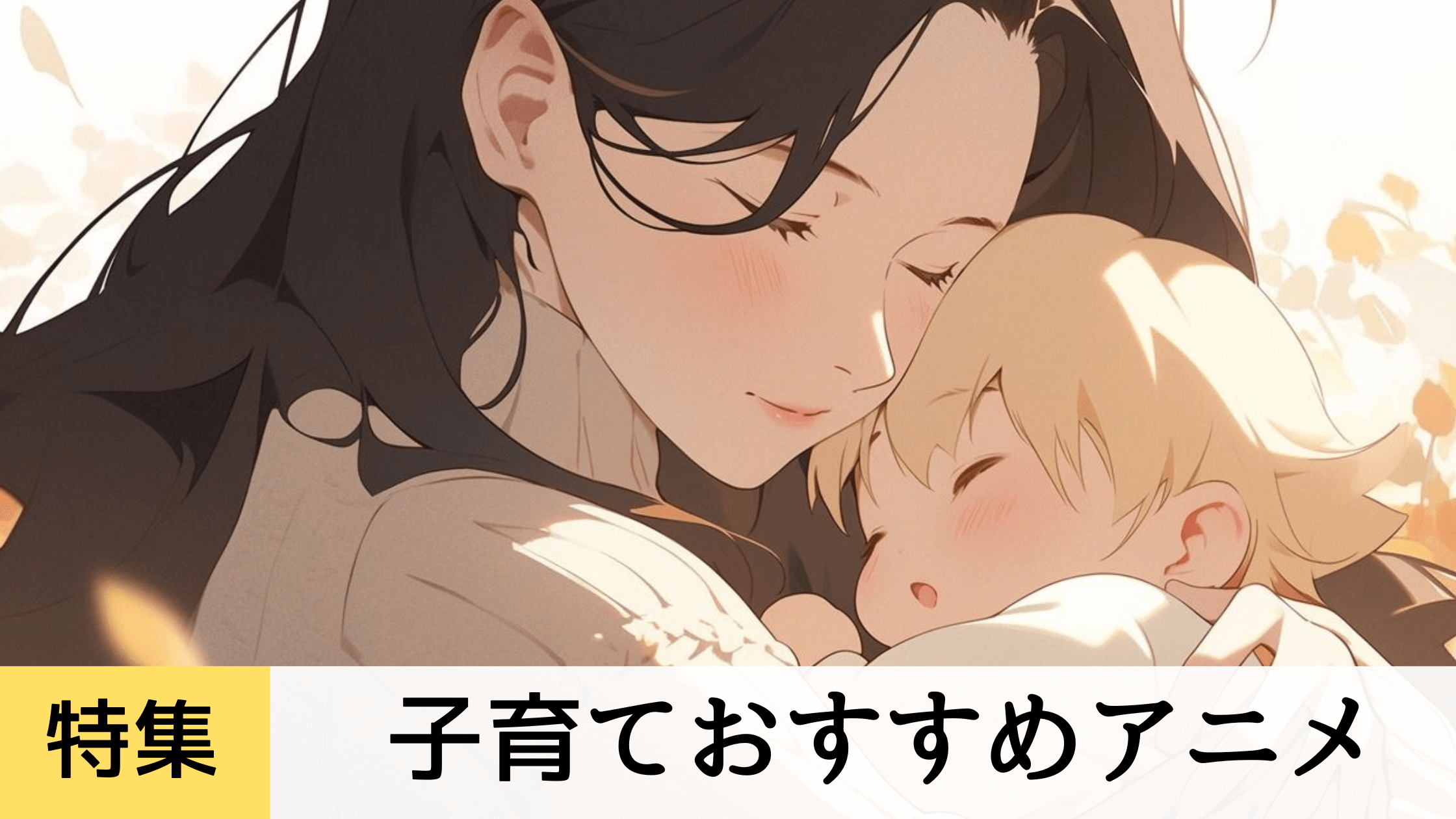 【2025年最新】「家族・子育て・育児」がテーマのおすすめアニメ作品45選