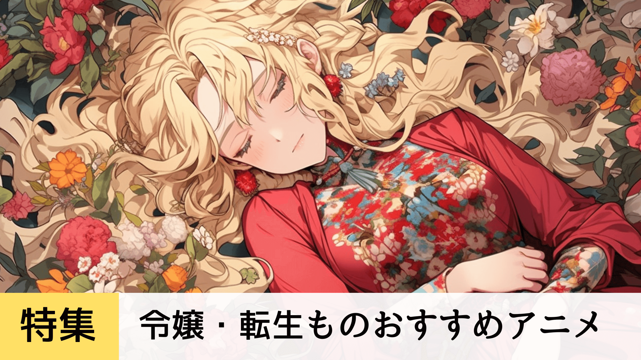 最新版】女性に人気！悪役令嬢＆異世界転生アニメおすすめまとめ【胸 