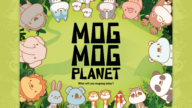 「MOG MOG PLANET CUTE版」のメインビジュアル
