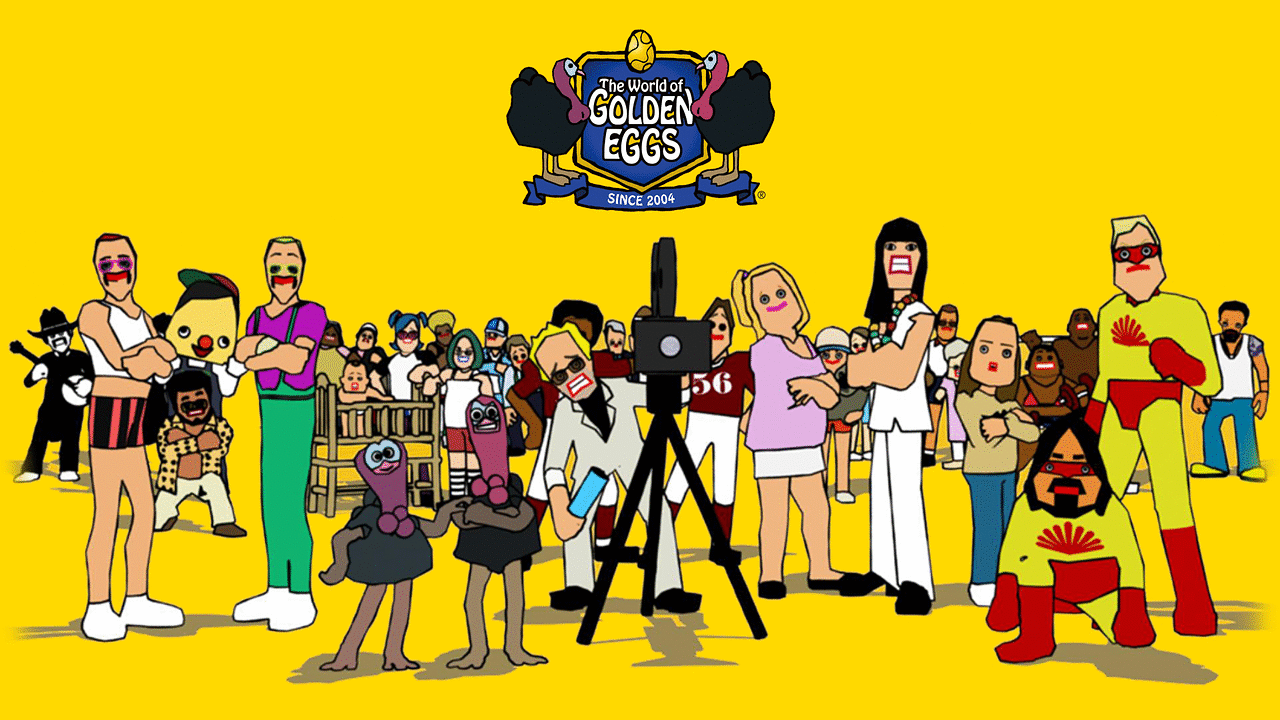 「The World of GOLDEN EGGS」のメインビジュアル