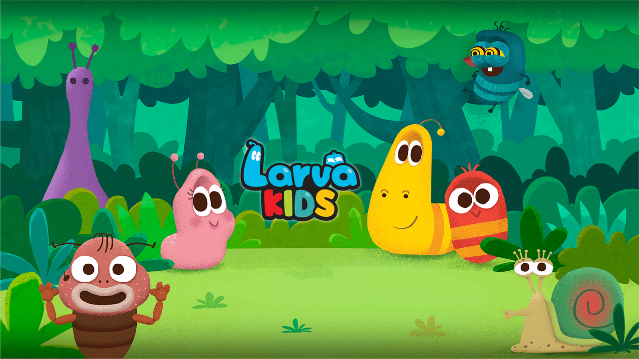 「ラーバキッズ」のメインビジュアル