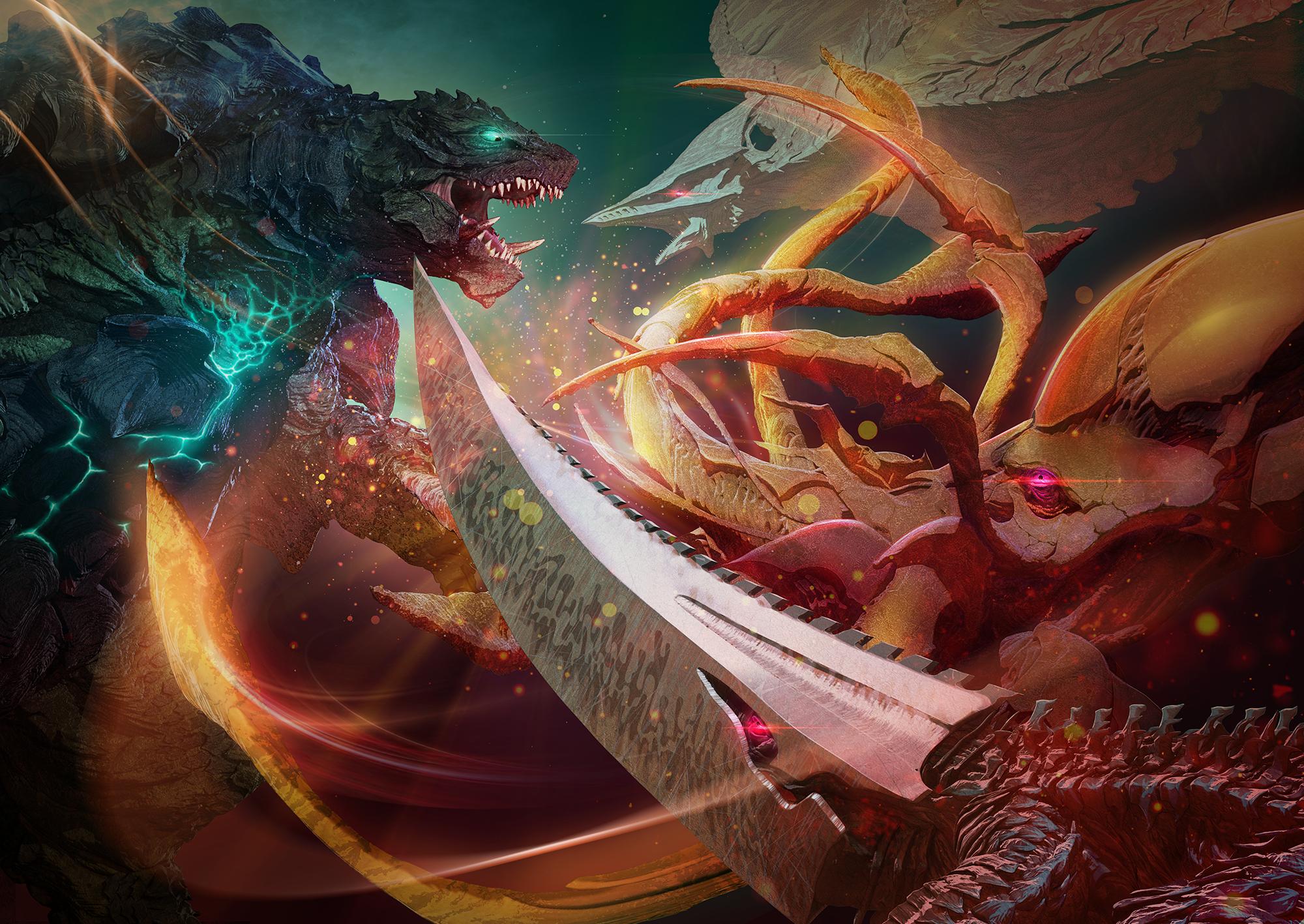 「GAMERA -Rebirth-」のメインビジュアル