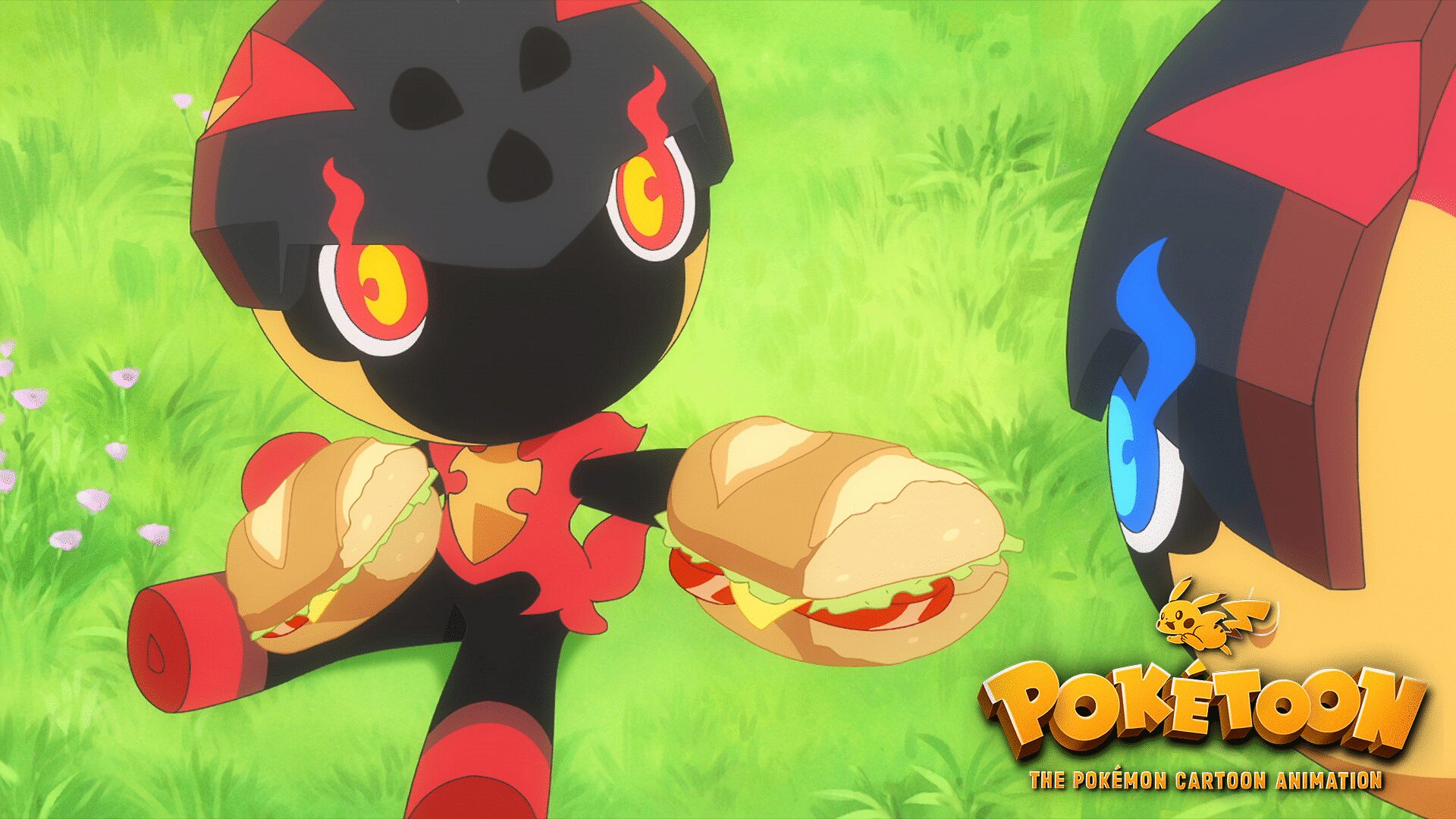 「幼なじみのカルボウ - ポケモンアニメシリーズ【POKÉTOON】」のメインビジュアル